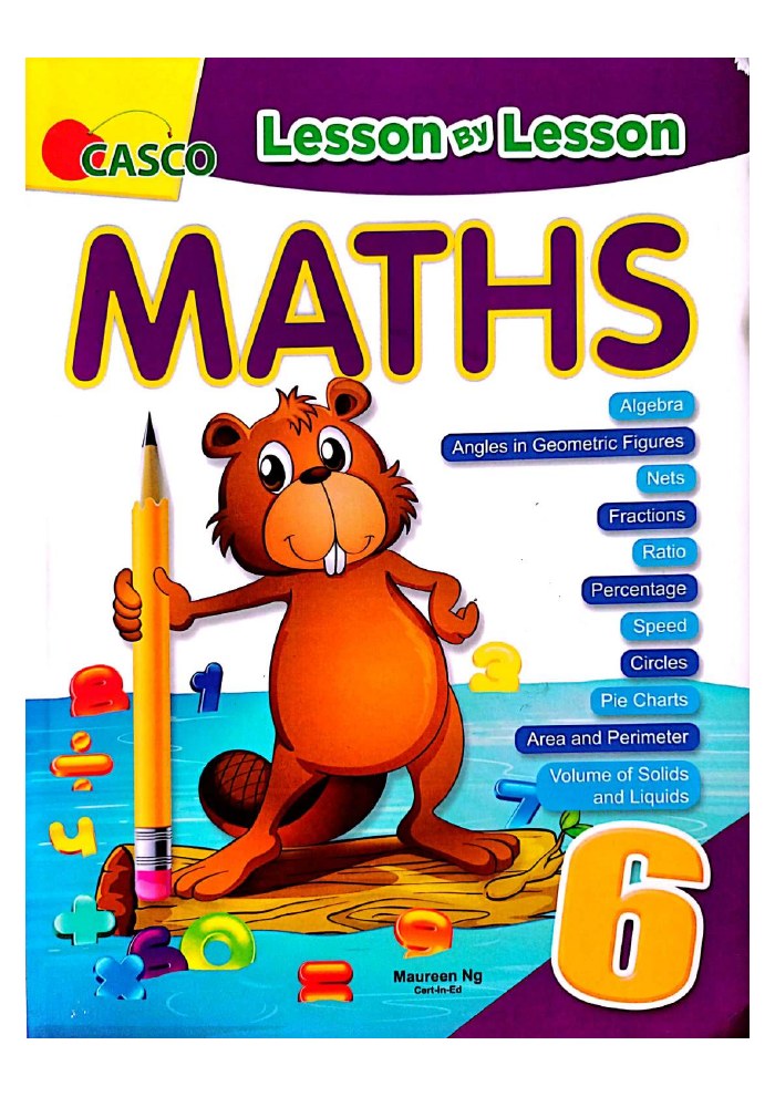 CASCO Lesson by Lesson Maths 6 cover